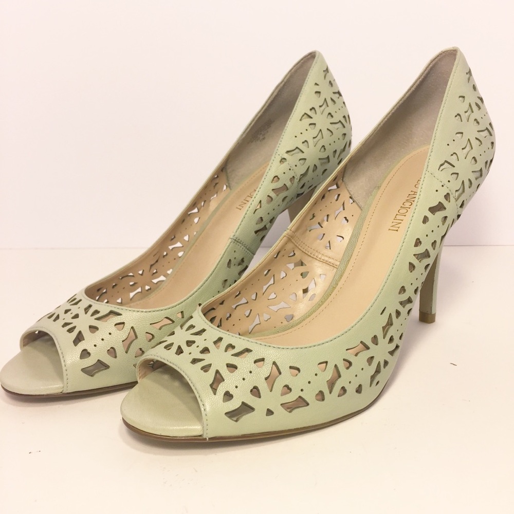 Enzo Angiolini Peep-Toe Pumps